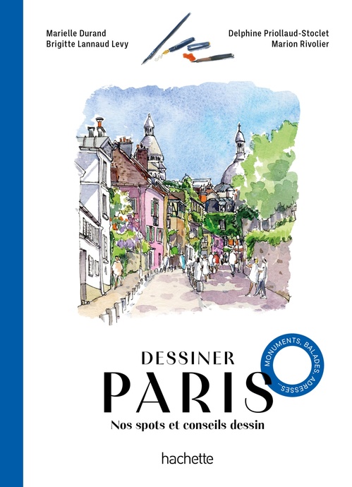 ebook cover of Le guide pour dessiner Paris, by Collectif