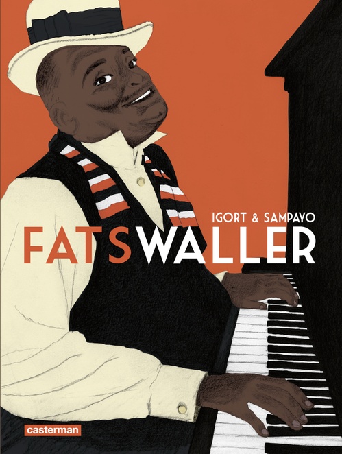 ebook cover of Fats Waller, by Igort, Carlos Sampayo