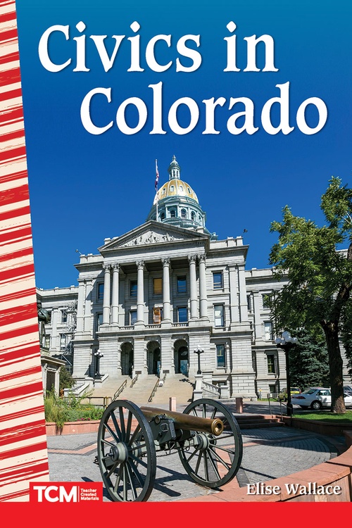 ebook cover of Civics in Colorado, by Elise Wallace