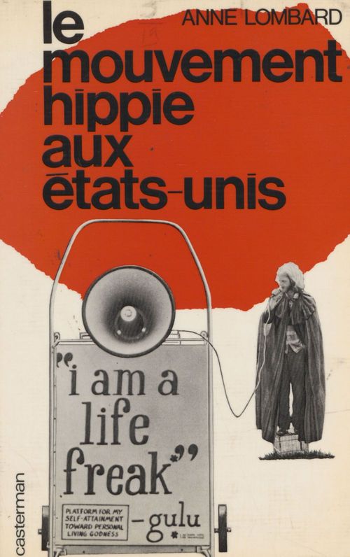 Couverture ebook de Le mouvement hippie aux États-Unis, de Anne Lombard