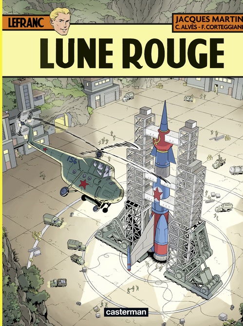 Couverture ebook de Lefranc (Tome 30) - Lune rouge, de François Corteggiani, Jacques Martin, Christophe Alvès