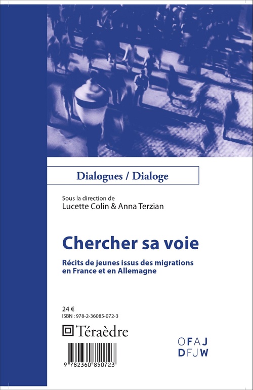 Couverture ebook de Chercher sa voie, de Lucette Colin, Anna Terzian