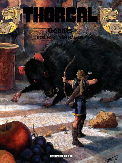 Couverture ebook de Thorgal - Tome 22 - Géants, de Jean Van Hamme, Grzegorz Rosinski