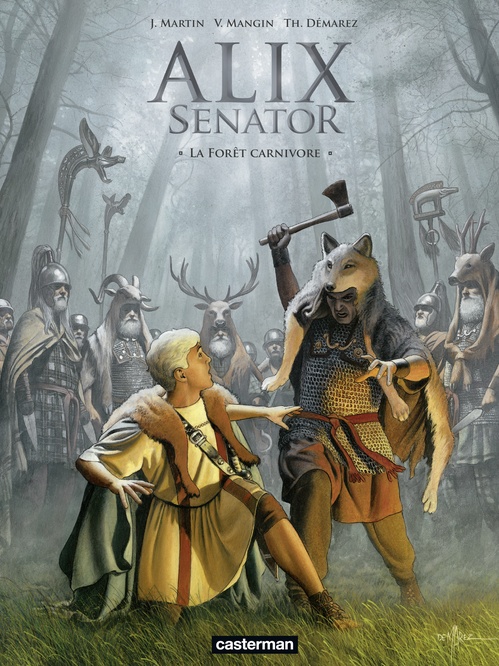 ebook cover of Alix Senator (Tome 10) - La Forêt carnivore, by Jacques Martin, Valérie Mangin, Thierry Démarez