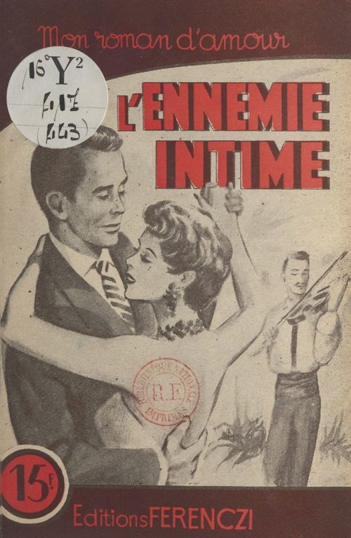 ebook cover of L'ennemie intime, by Alex Peck