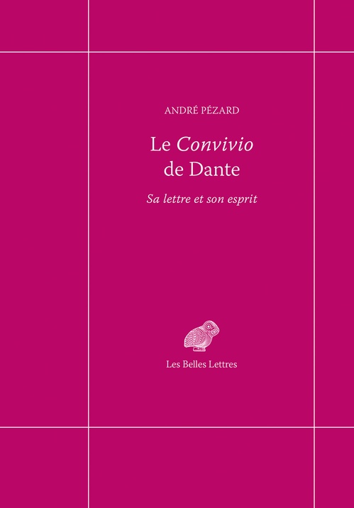 ebook cover of Le Convivio de Dante, by André Pézard