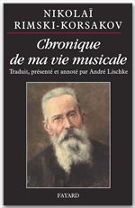 ebook cover of Chronique de ma vie musicale, by Rimski-Korsakov-N