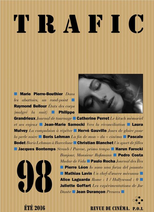 ebook cover of Trafic 98 (Eté 2016), by Collectif