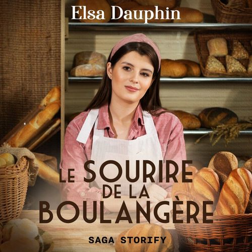 Couverture audiobook de Le sourire de la boulangère, de Elsa Dauphin