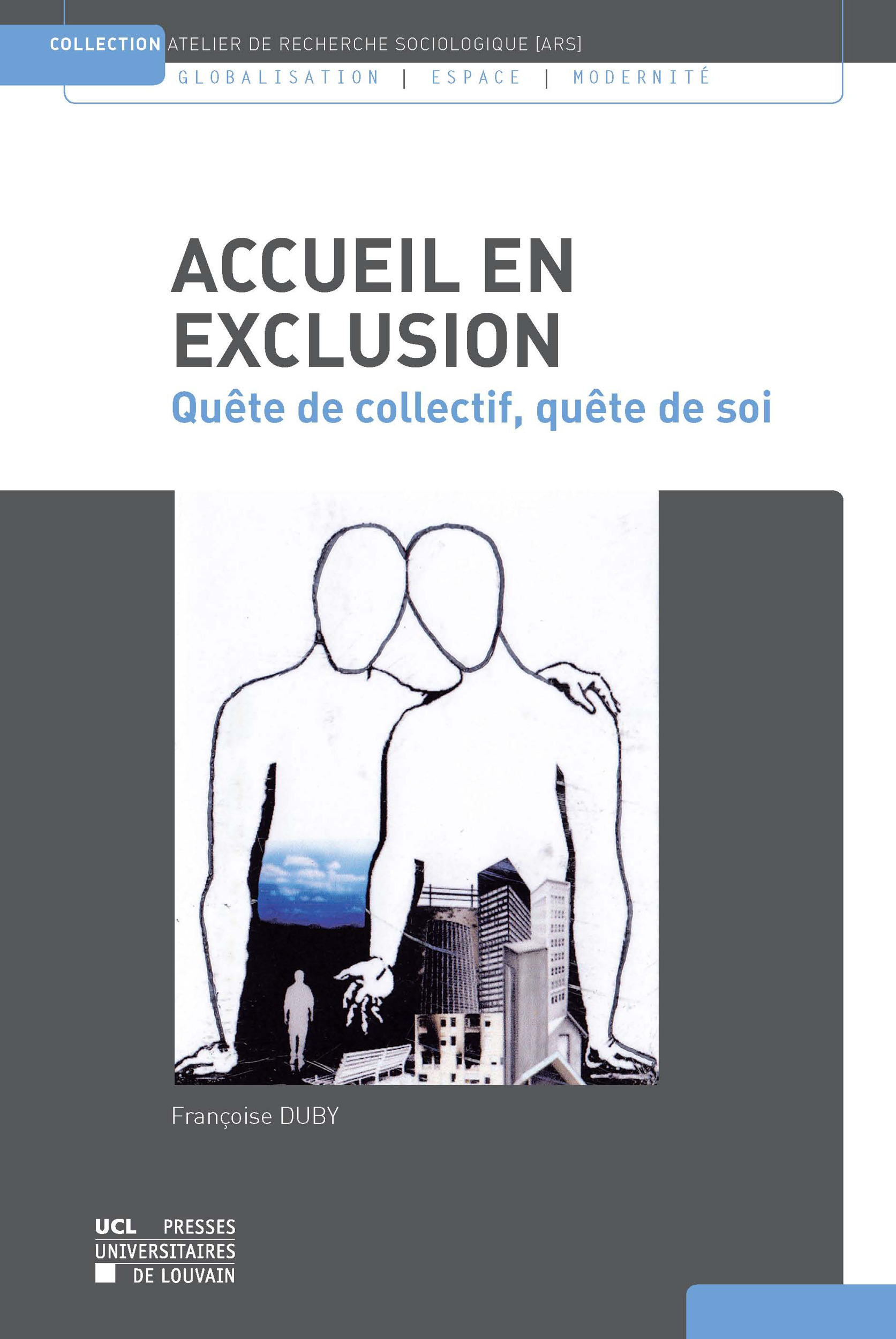 Couverture ebook de Accueil en exclusion, de Françoise Budy