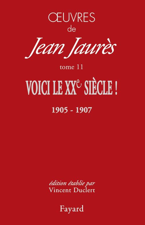 ebook cover of Oeuvres tome 11, by Jean Jaurès