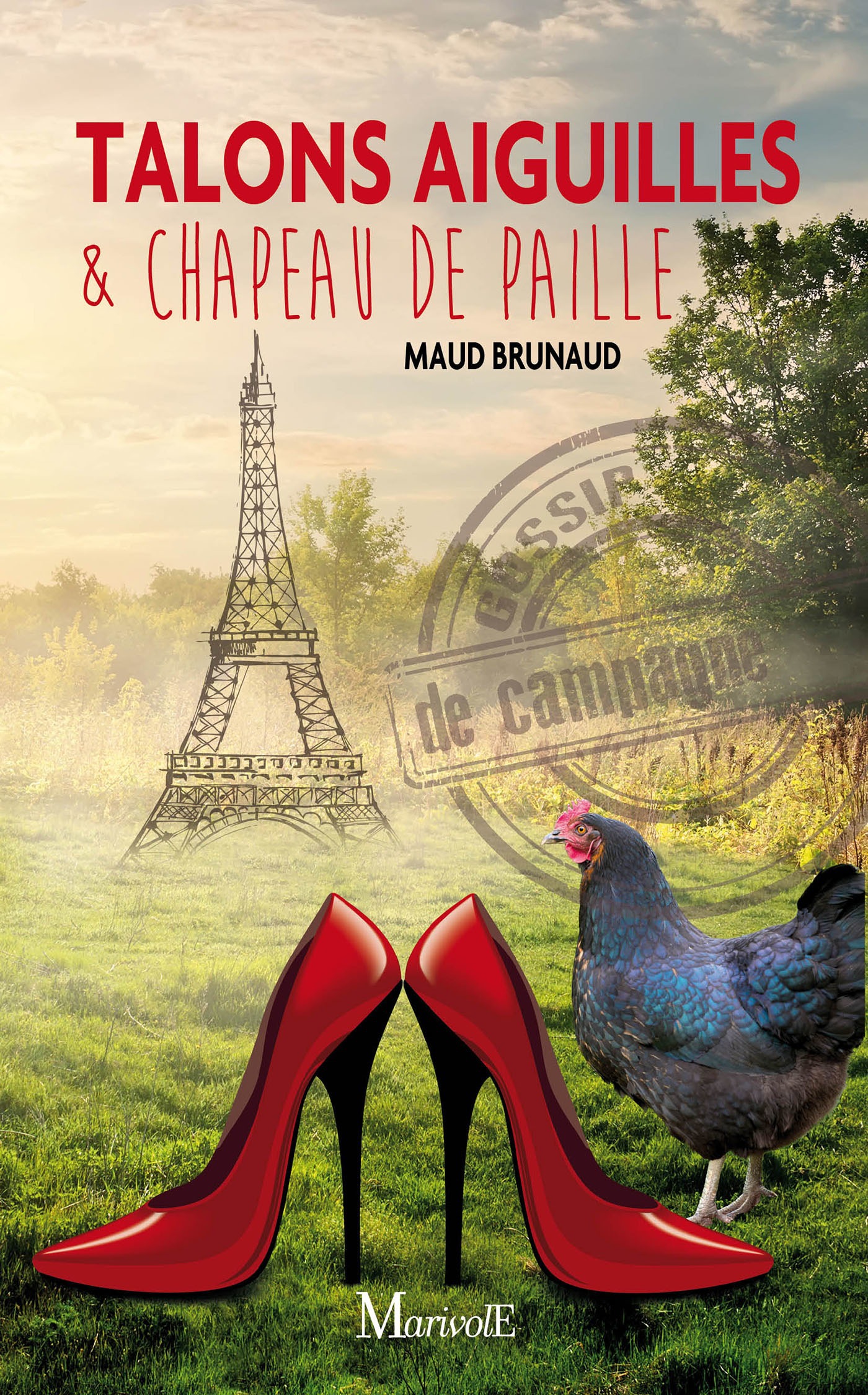 ebook cover of Talons aiguilles et chapeau de paille, by Maud Brunaud