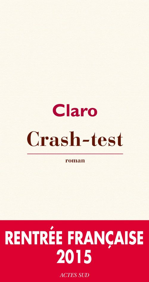 Couverture ebook de Crash-test, de Christophe Claro