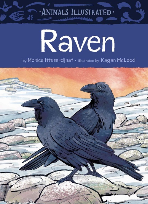 ebook cover of Animals Illustrated: Raven, by Monica Ittusardjuat