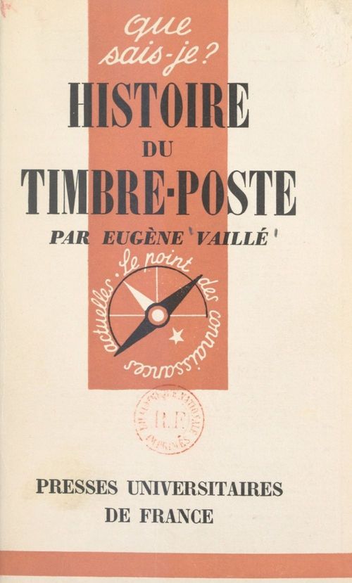 Couverture ebook de Histoire du timbre-poste, de Eugene Vaille