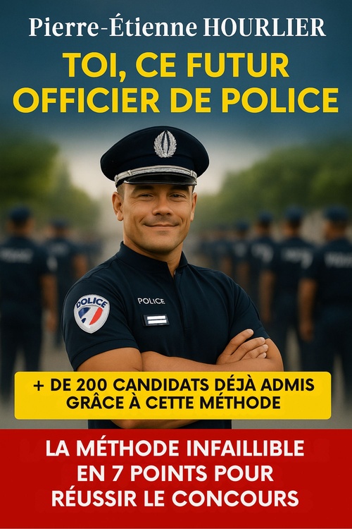 ebook cover of TOI, CE FUTUR OFFICIER DE POLICE, by Pierre-Etienne HOURLIER