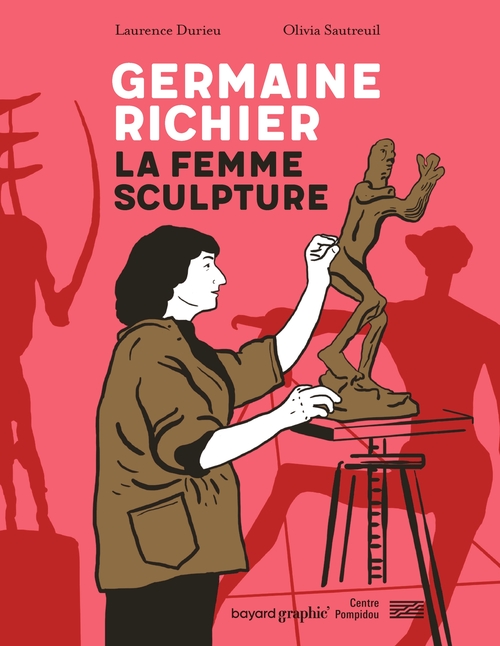 Couverture ebook de Germaine Richier - La femme sculpture, de Olivia Sautreuil