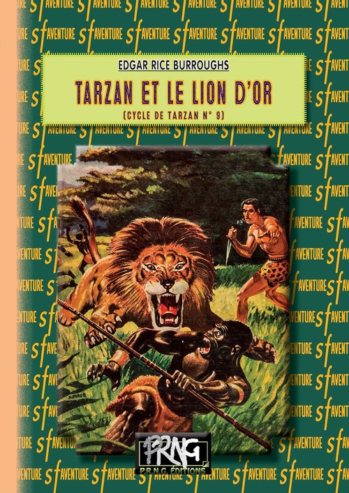 Couverture ebook de Tarzan et le Lion d'Or (cycle de Tarzan, n° 9), de Edgar Rice Burroughs
