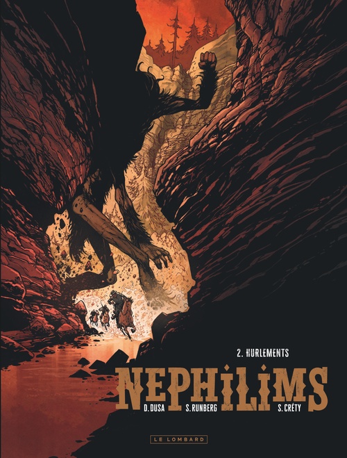 ebook cover of Nephilims - Tome 2 - Hurlements, by David Dusa, Sylvain Runberg