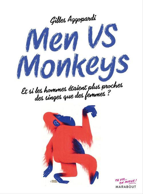 Couverture ebook de Men vs monkey, de Gilles Azzopardi