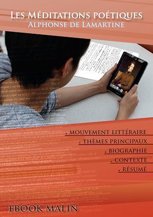ebook cover of Fiche de lecture Les Méditations poétiques - Résumé détaillé et analyse littéraire de référence, by Alphonse De Lamartine