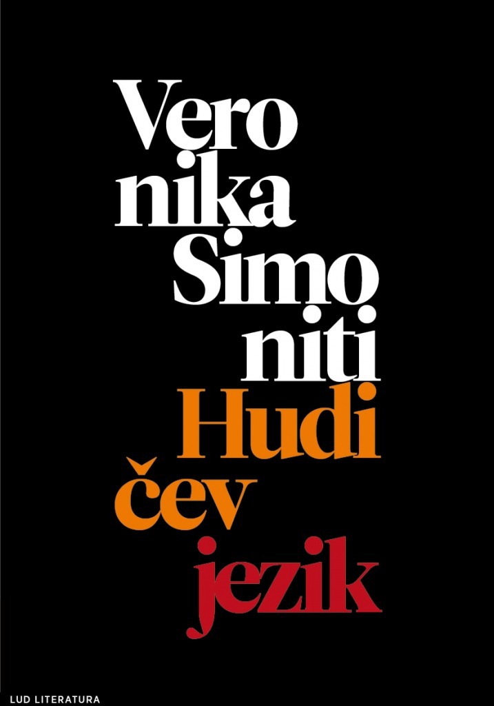 ebook cover of Hudicev jezik, by Veronika Simoniti