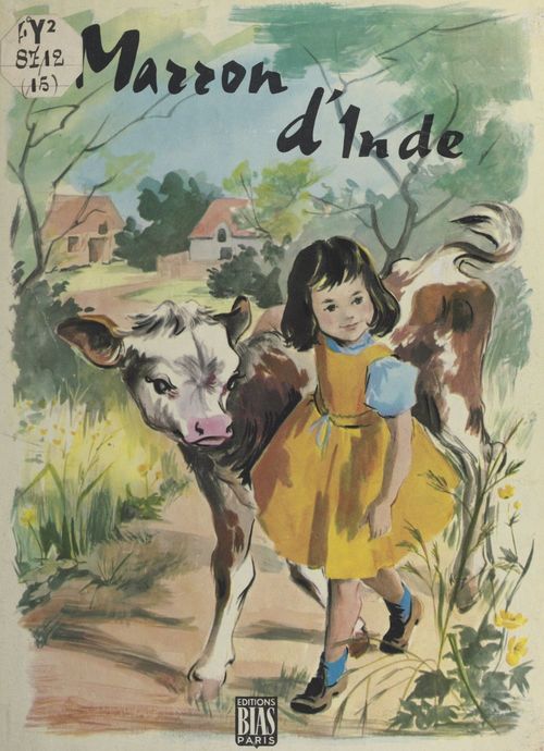 Couverture ebook de Marron d'Inde, de Odile Delvaque