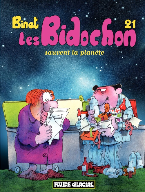 Couverture ebook de Les Bidochon (Tome 21) - Sauvent la planète, de Christian Binet