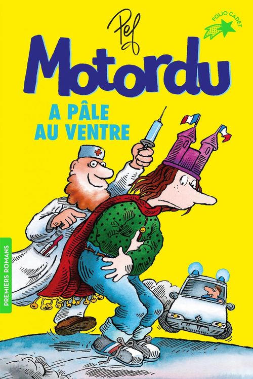 Couverture ebook de Motordu a pâle au ventre, de Pef