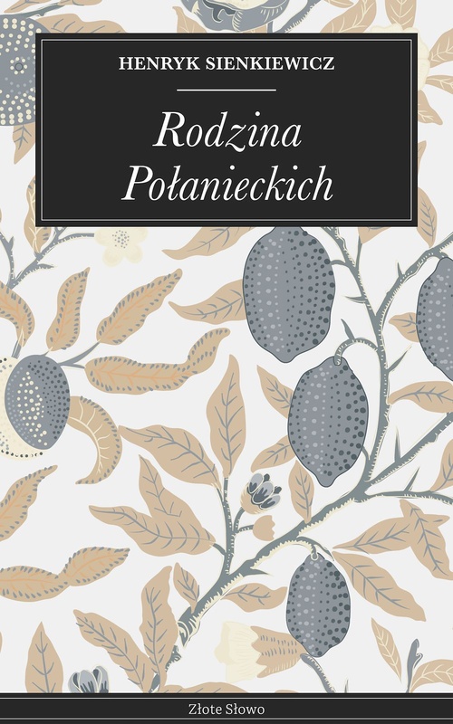 ebook cover of Rodzina Polanieckich, by Henryk Sienkiewicz