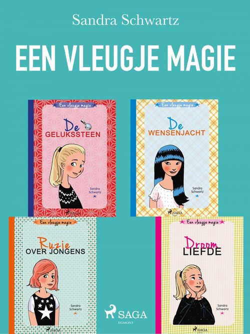 Couverture ebook de Een vleugje magie 1-4, de Sandra Schwartz
