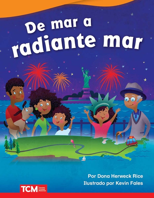 Couverture ebook de De mar a radiante mar, de Dona Herweck Rice