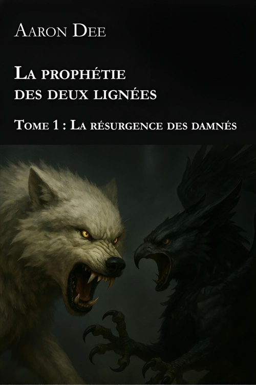 Couverture ebook de La prophétie des deux lignées - Tome 1, de Aaron Dee