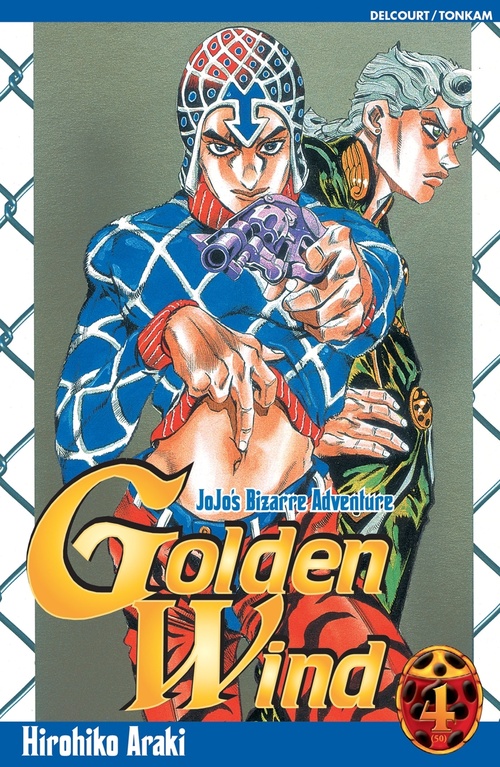 ebook cover of Jojo's - Golden Wind T04, by Hirohiko Araki