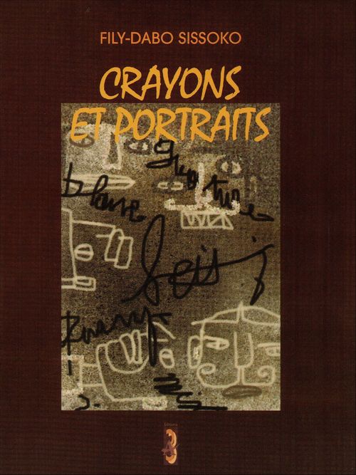 ebook cover of Crayons et portraits, by Fily-Dabo Sissoko
