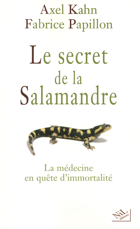 Couverture ebook de Le secret de la salamandre, de Axel Kahn