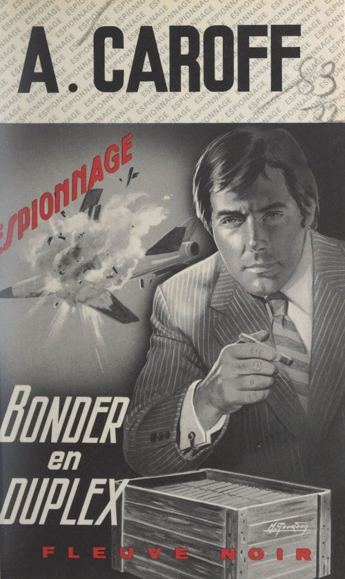 ebook cover of Bonder en duplex, by André Caroff