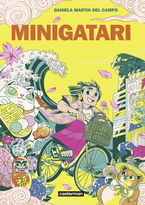ebook cover of Minigatari, by Daniela Martin del Campo