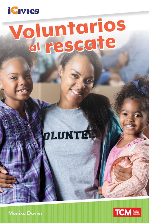 Couverture ebook de Voluntarios al rescate, de Monika Davies