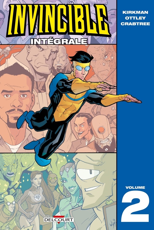 ebook cover of Invincible - Intégrale T02, by Bill Crabtree, Robert Kirkman, Ryan Ottley