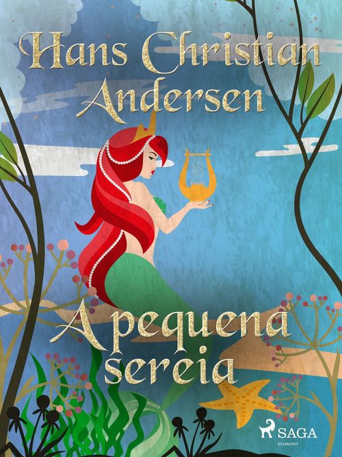 Couverture ebook de A pequena sereia, de Hans Christian Andersen