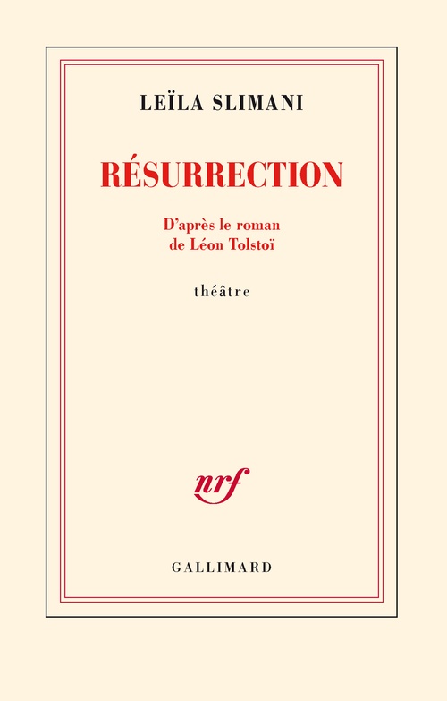 Couverture ebook de Résurrection, de Leïla Slimani
