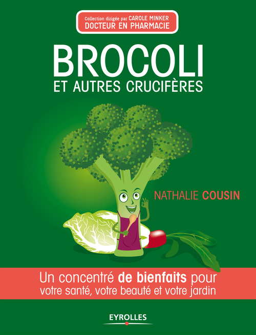 Couverture ebook de Brocoli et autres crucifères, de Nathalie Cousin