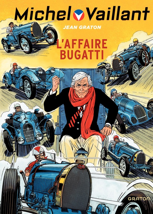 Couverture ebook de Michel Vaillant - Tome 54 - L'affaire Bugatti, de Jean Graton