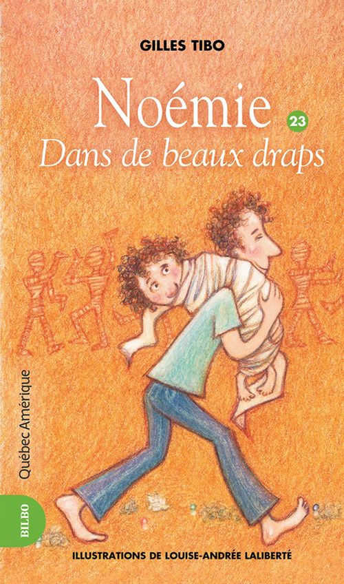 Couverture ebook de Noémie 23 - Dans de beaux draps, de Gilles Tibo