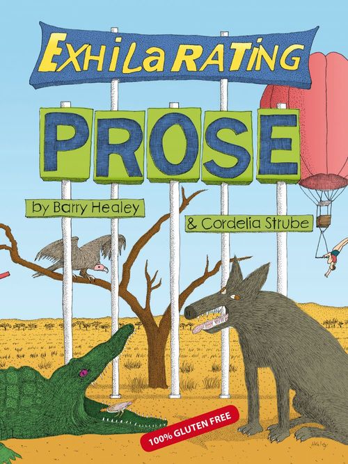 ebook cover of Exhilarating Prose, by Barry Healey, Cordelia Strube