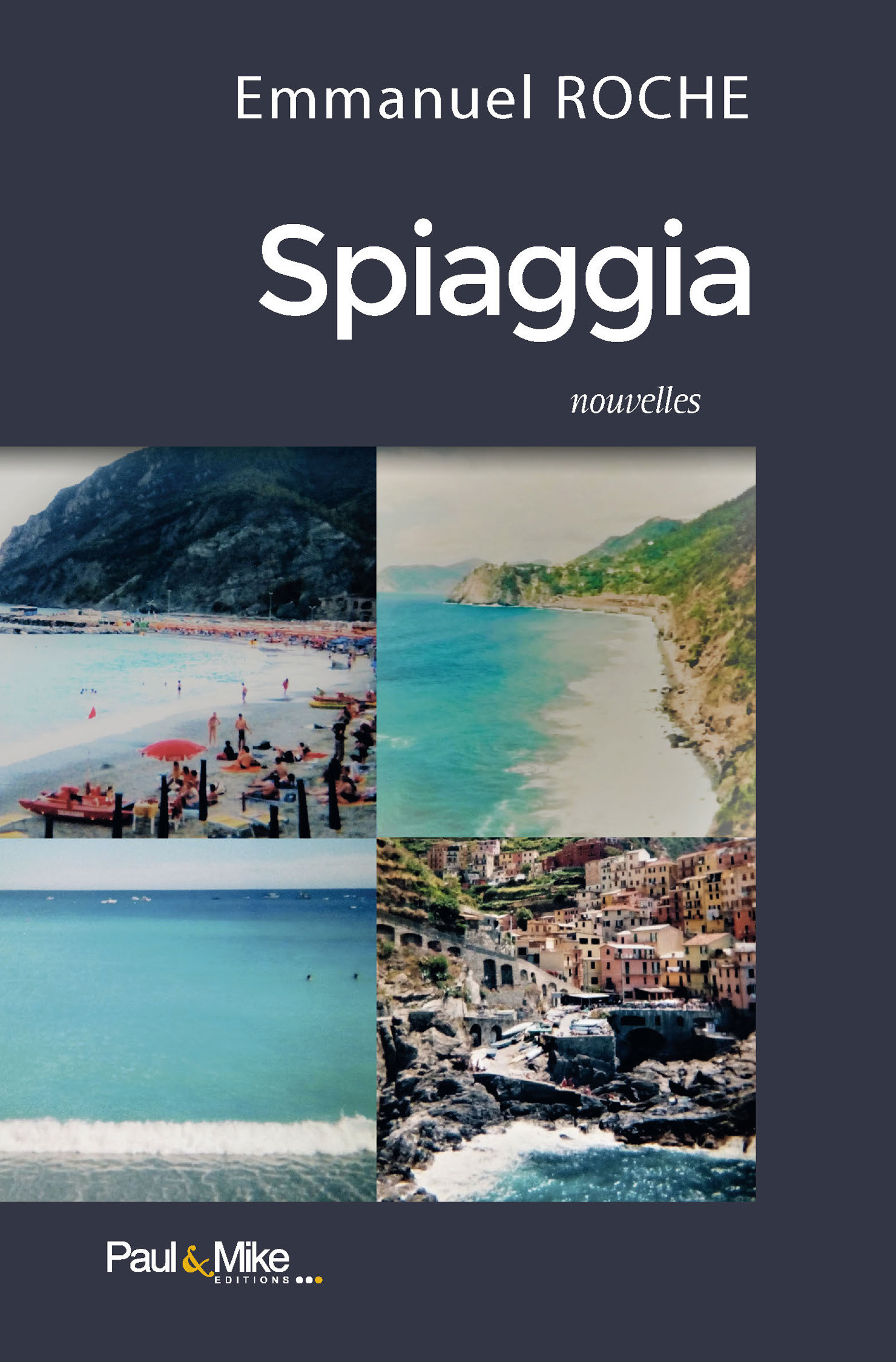 Couverture ebook de Spiaggia, de Emmanuel Roche