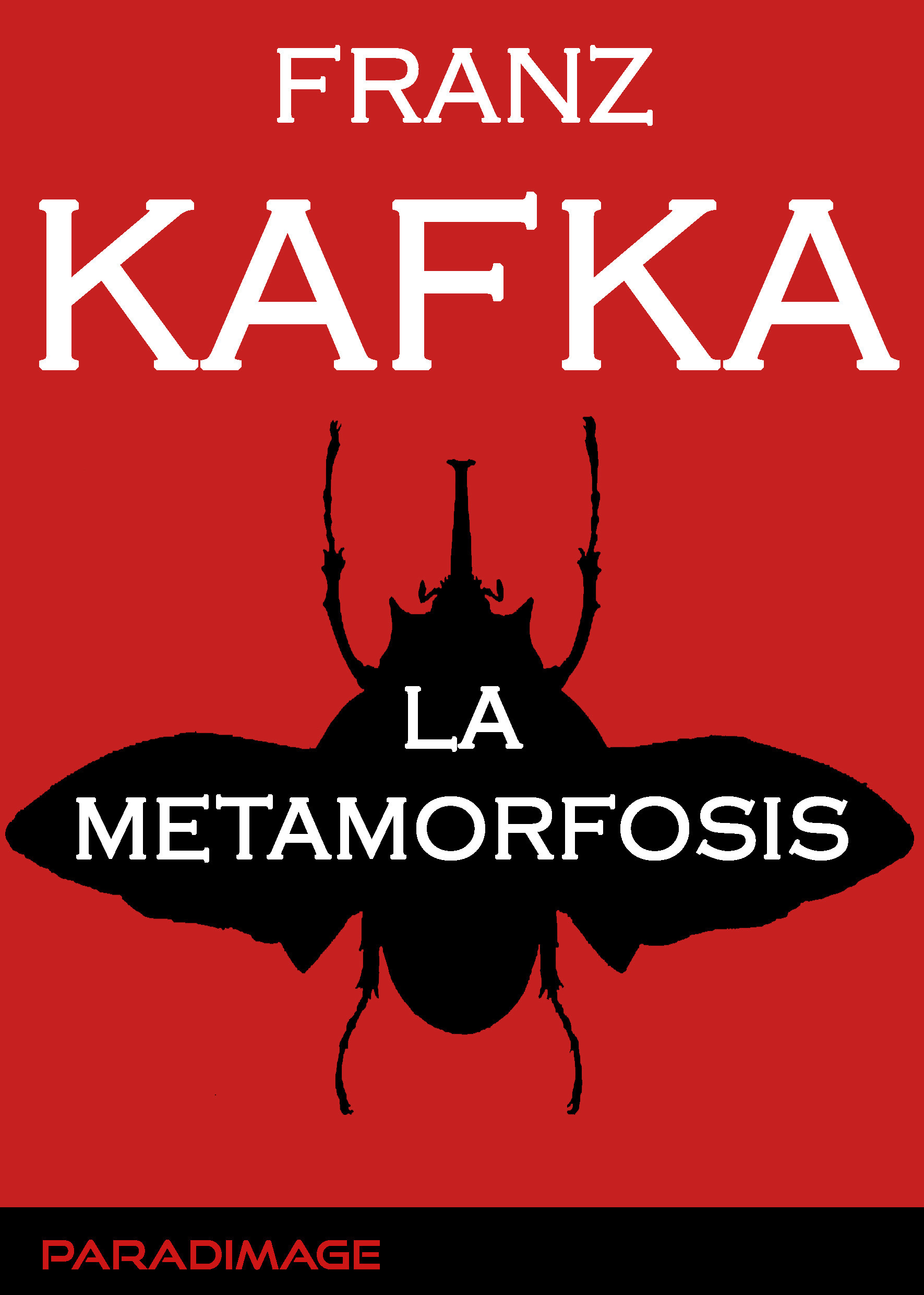 ebook cover of La Metamorfosis, by Franz Kafka
