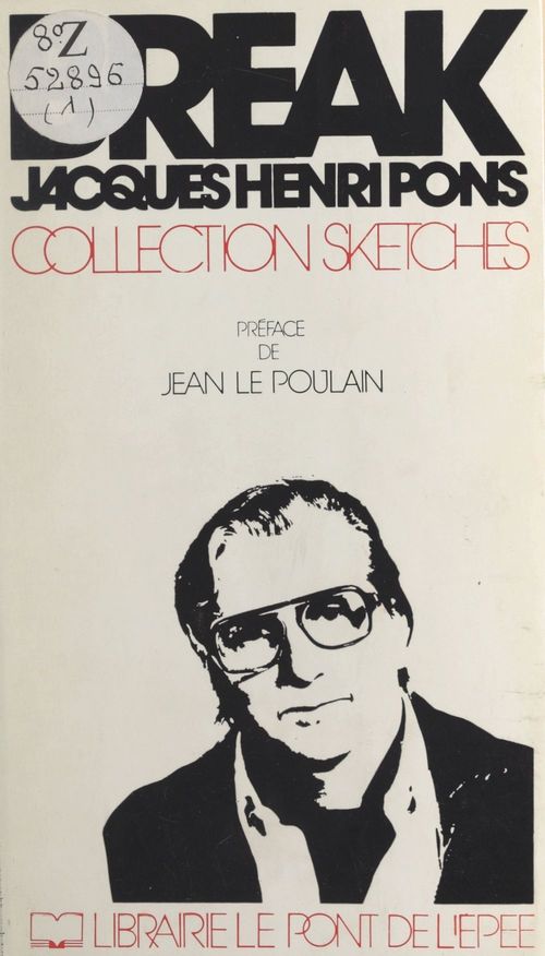 Couverture ebook de Break, de Jacques Henri Pons