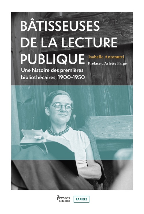 ebook cover of Bâtisseuses de la lecture publique, by Isabelle Antonutti